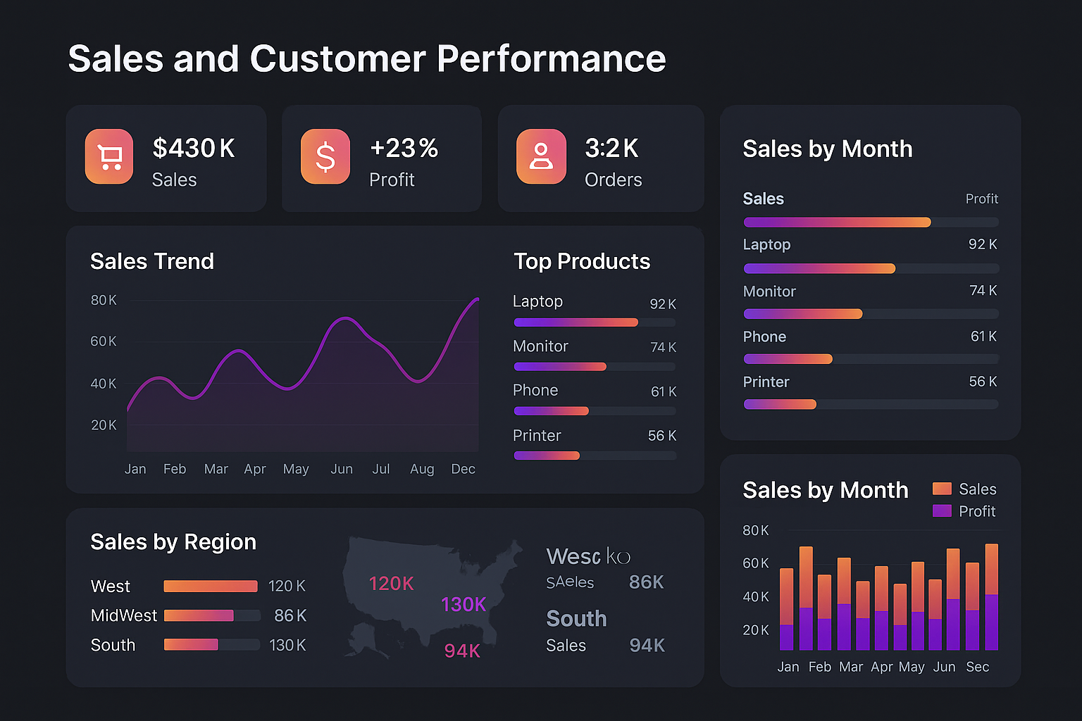 Sales Dashboard